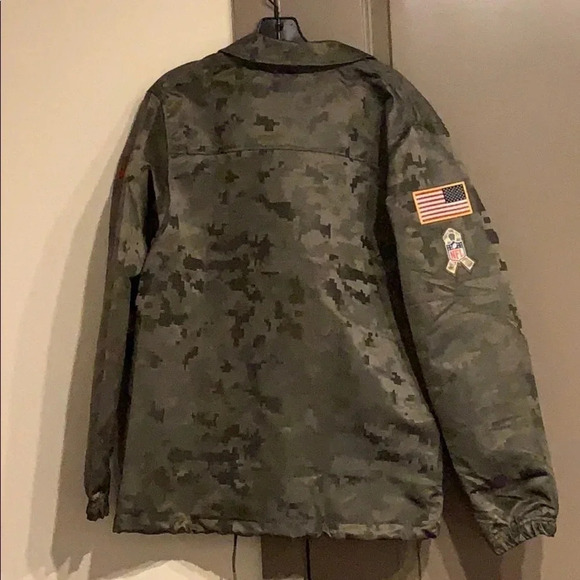 Nike Houston Texans Jacket NFL Camo Salute to Service New - Picture 3 of 12